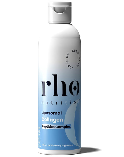 Rho Nutrition Liposomal collagen Peptides -High-Absorption Liquid Collagen supplement -Supports Skin Elasticity, Joint Health, andOverall Vitality for Healthy Aging, 5 fl oz