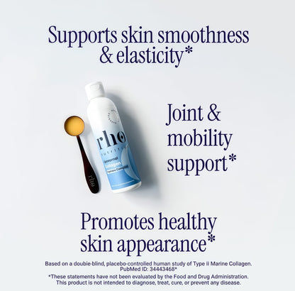 Rho Nutrition Liposomal collagen Peptides -High-Absorption Liquid Collagen supplement -Supports Skin Elasticity, Joint Health, andOverall Vitality for Healthy Aging, 5 fl oz